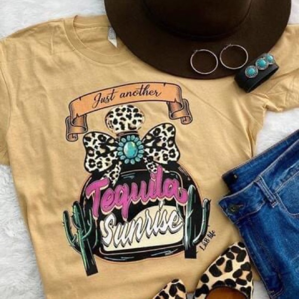 Tequila Sunrise Tee